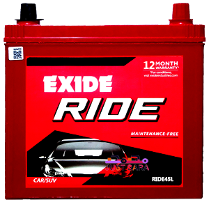 Exide RIDE 45L